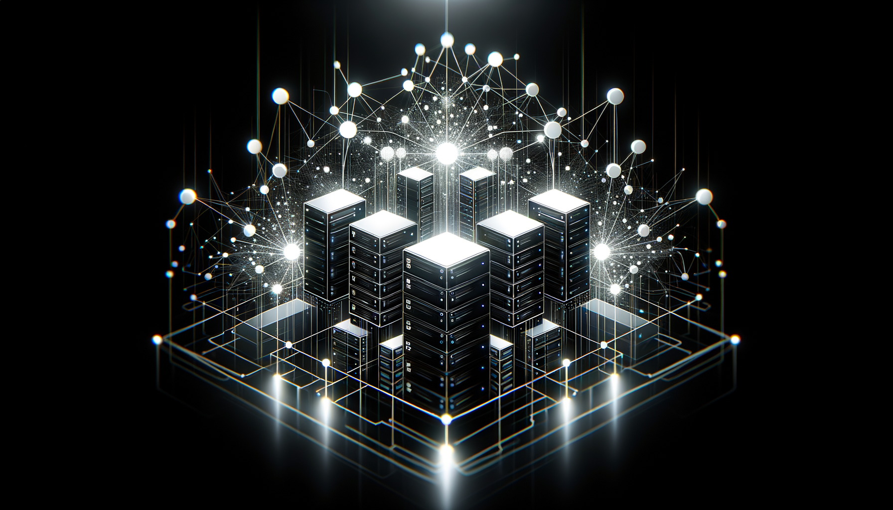 12 brand nodes orbiting a central Next.js monorepo core
